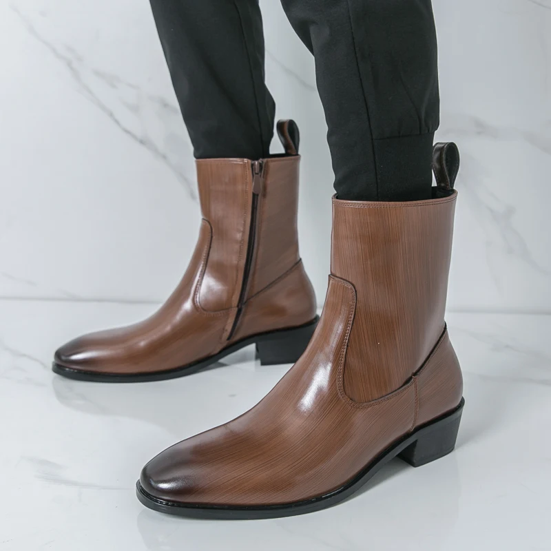 Men'S Fashion Online - Classic Comfy Ankle Boots Botas Fashion