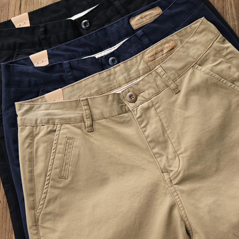 Chino Pants Men - 1102# Spring and Autumn New American