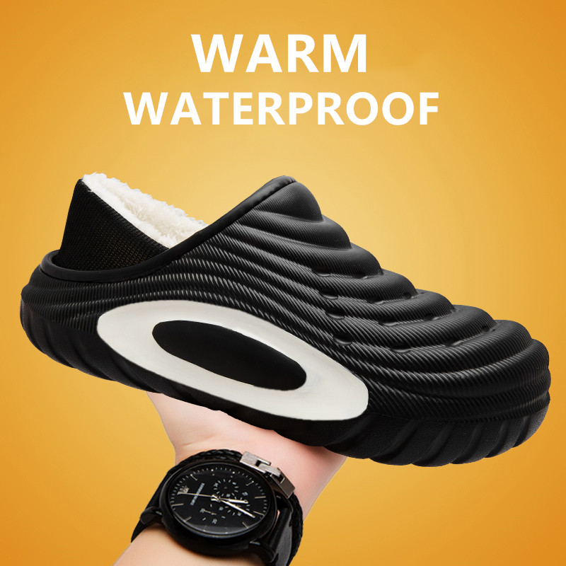 Men'S Fashion Hiking Boots - New Fashion Cotton Men's Slippers Winter