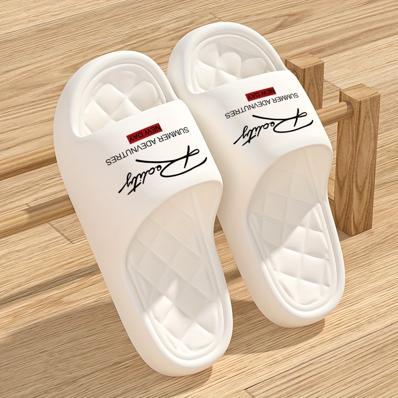 Men'S Fashion Online - Couples Slippers Women Men Soft Chunky