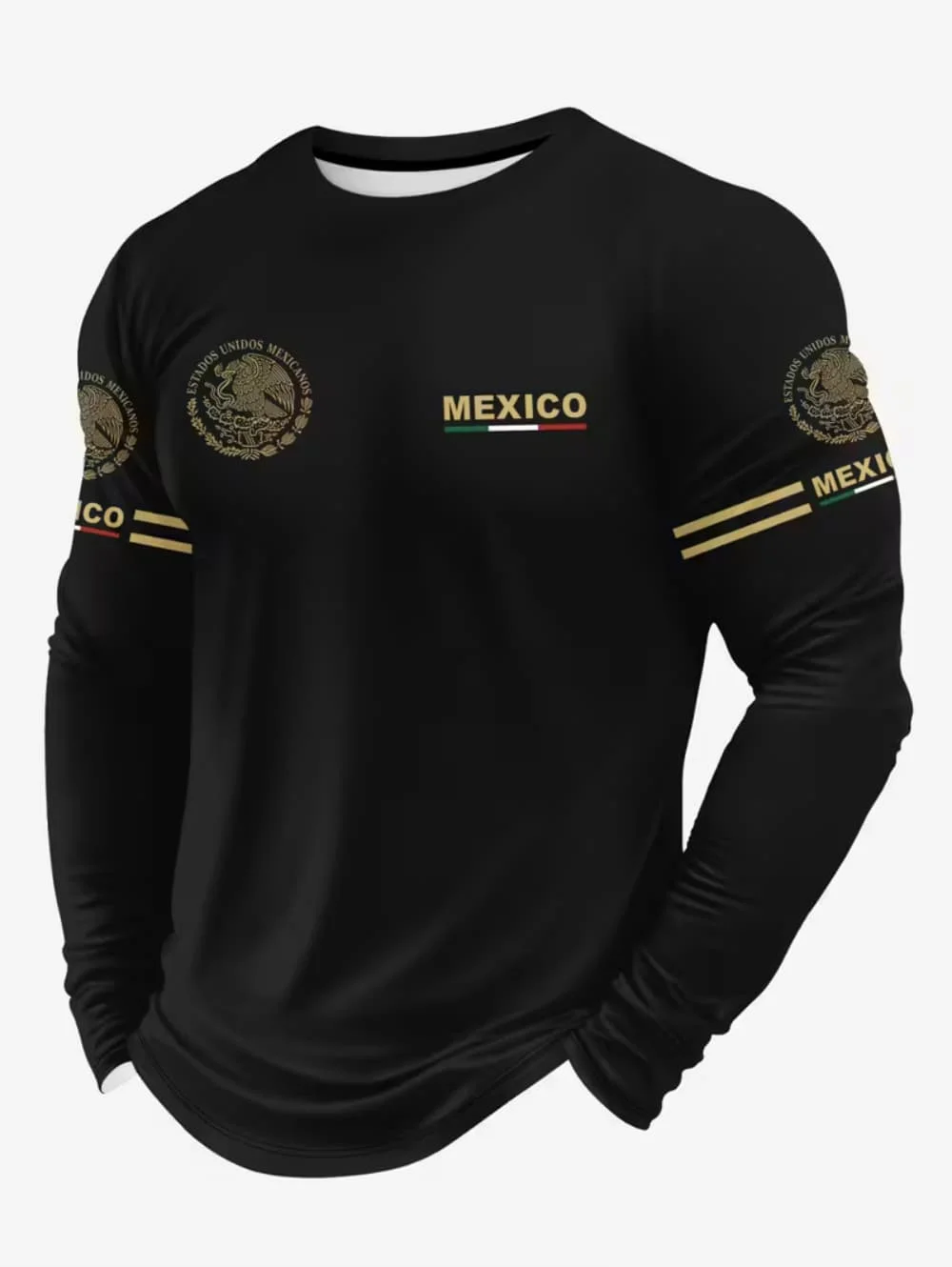 Men'S Fashion Rules - Men's Mexico Eagle Print T‑Shirt, Fashion