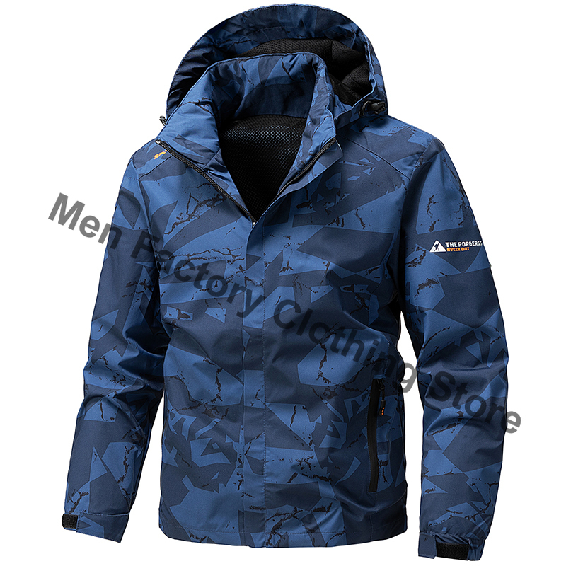 Windbreaker Men Zip - Softshell Outdoor Jacket Men Zip Up