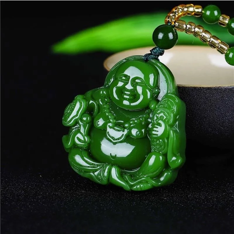 Chinese Green Jade Maitreya Bu - Men'S Fashion Tips review and price