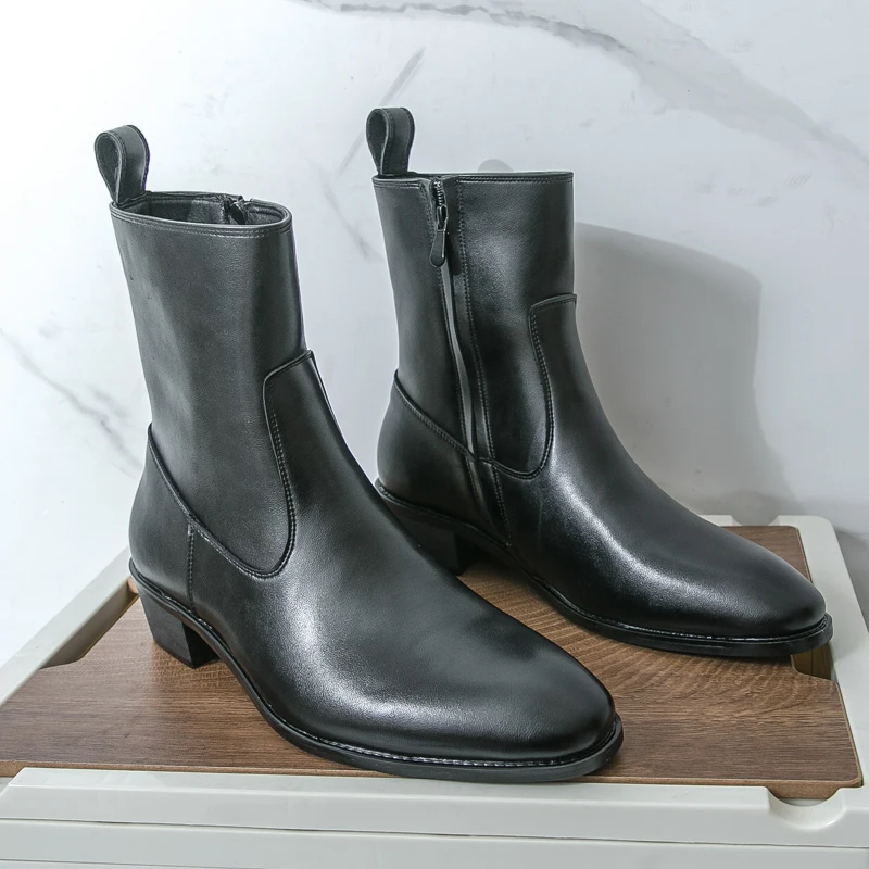Classic Comfy Ankle Boots Bota - Men'S Fashion Online review and price