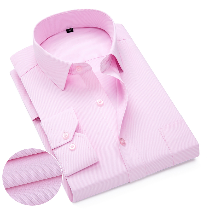 Pink White Blue Twill Men's Fo - Dress Shirt Non-Iron review and price