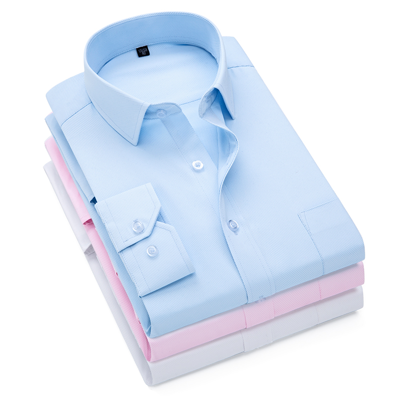 Pink White Blue Twill Men's Fo - Dress Shirt Non-Iron review and price