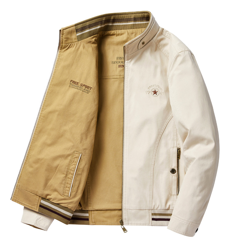 Double-Sided Wear Hiking Jacke - Windbreaker Men Zip review and price