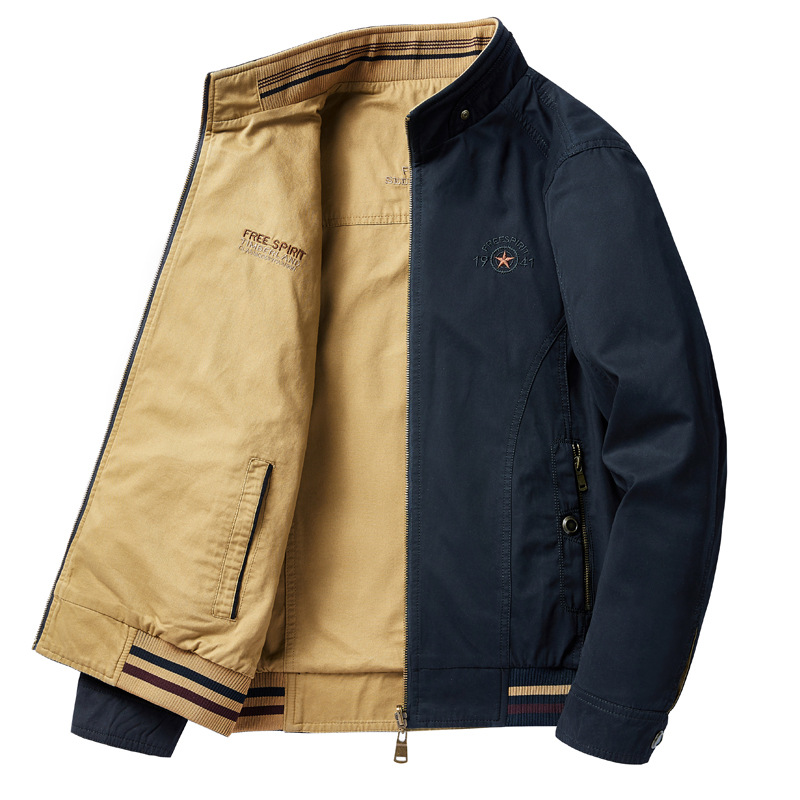 Double-Sided Wear Hiking Jacke - Windbreaker Men Zip review and price