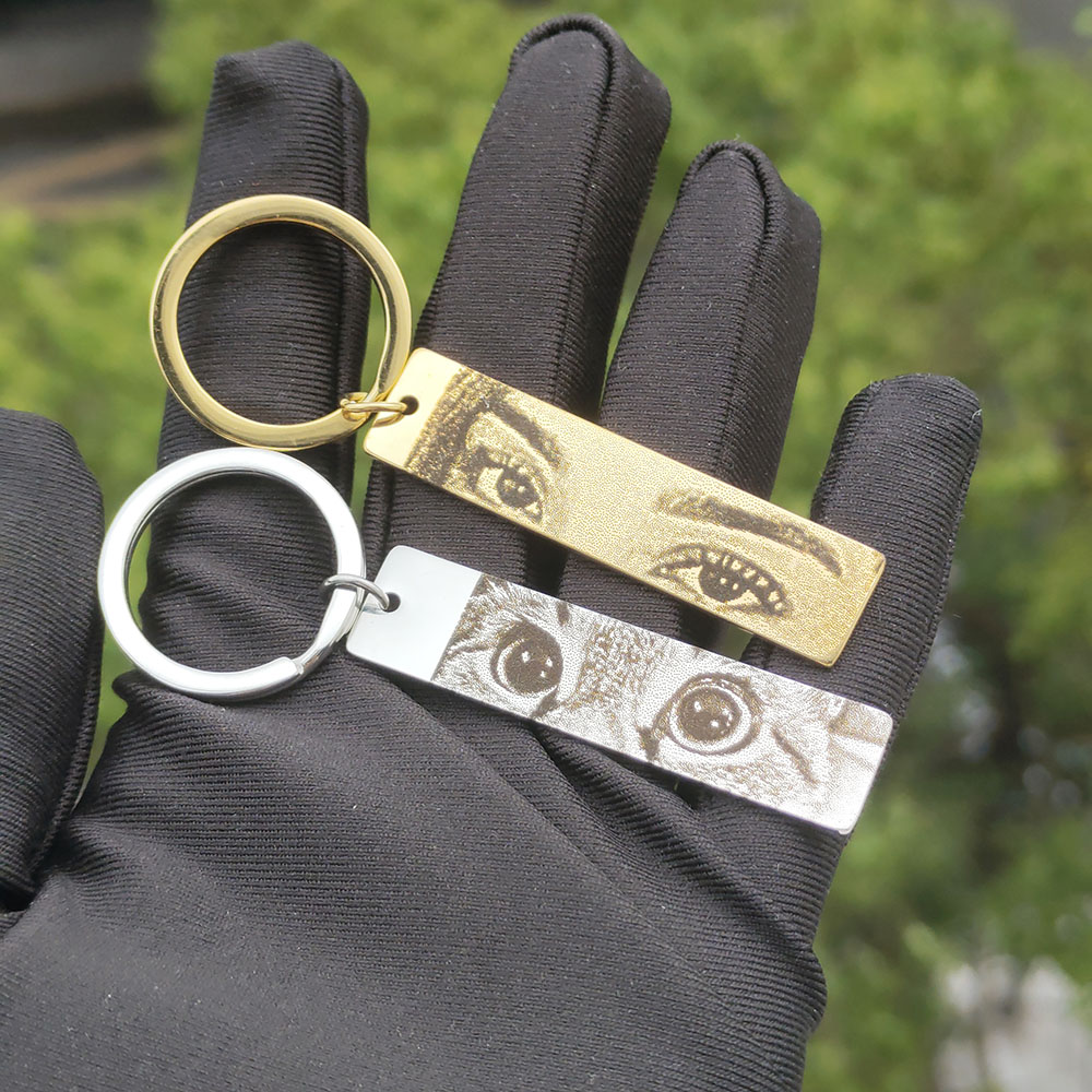 Custom Photo Keychain Personal - Mens Fashion Style Images review and price