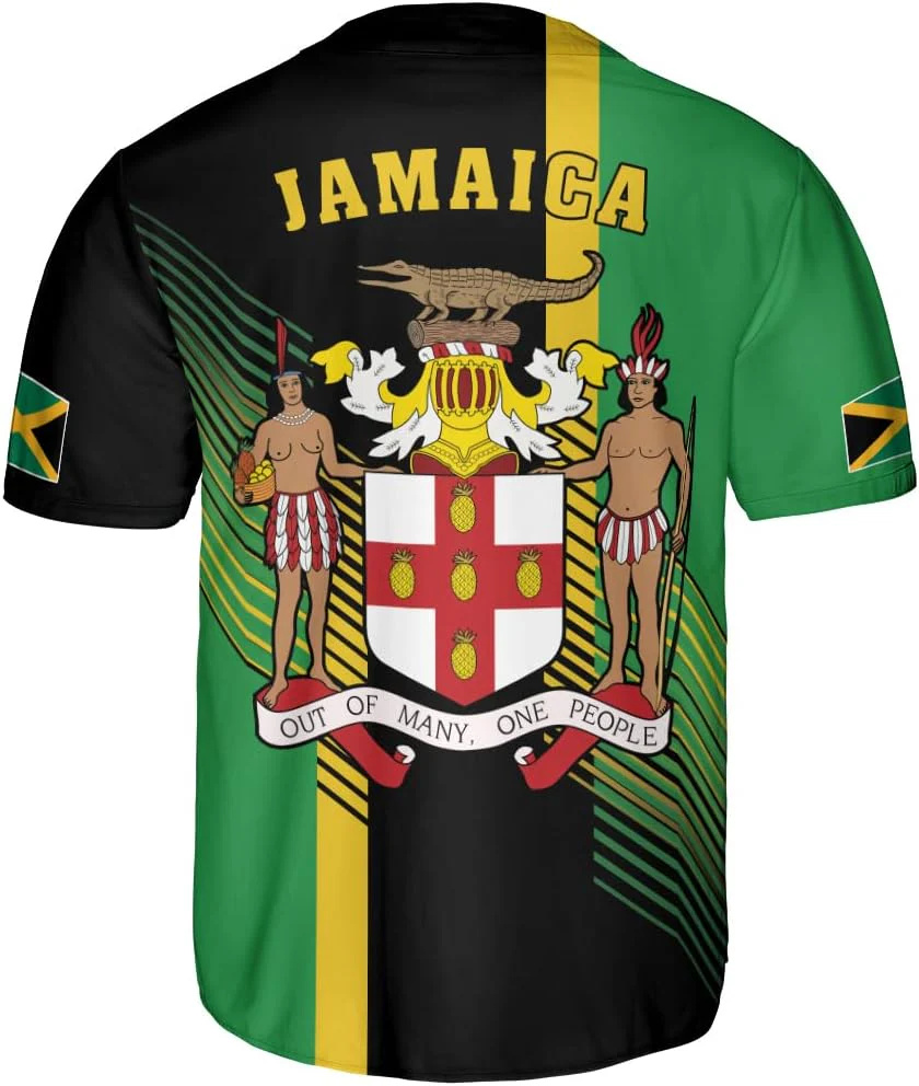 Personalized Name Jamaica Desi - Mens Fashion Baseball Jersey review and price