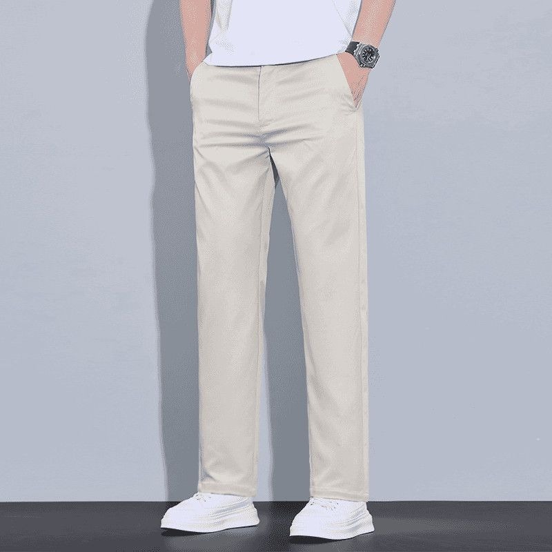 Mens Mid Waist Side Pockets Wr - Chino Pants Men review and price