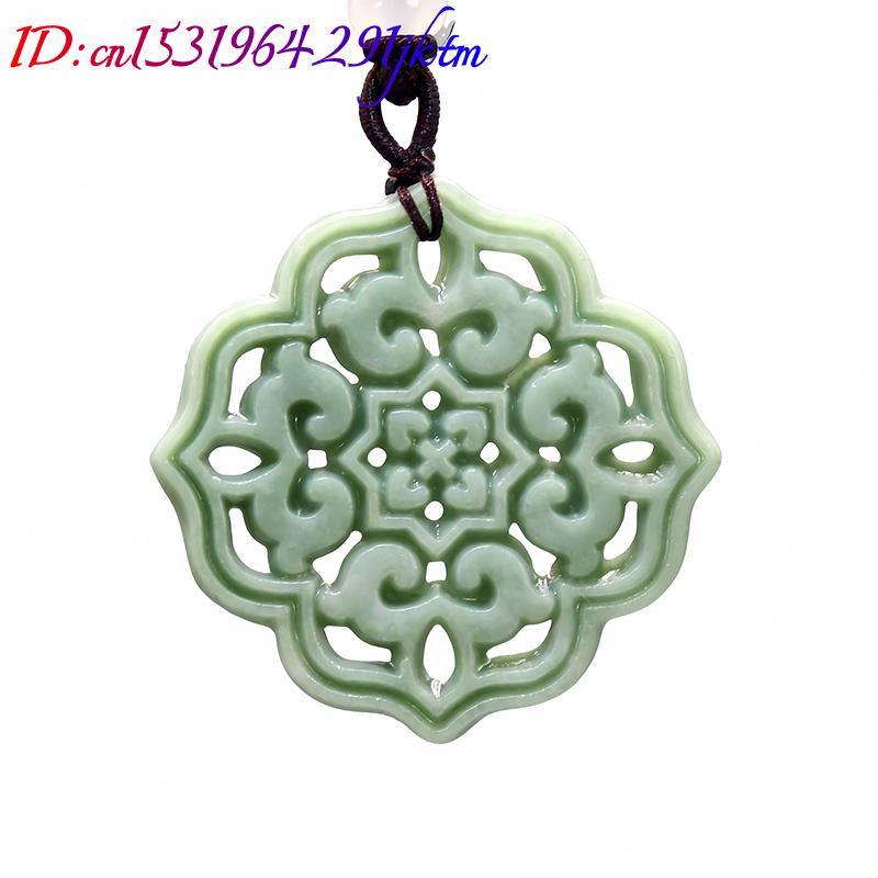 Natural Real Jade Flower Penda - Men'S Fashion Designer review and price