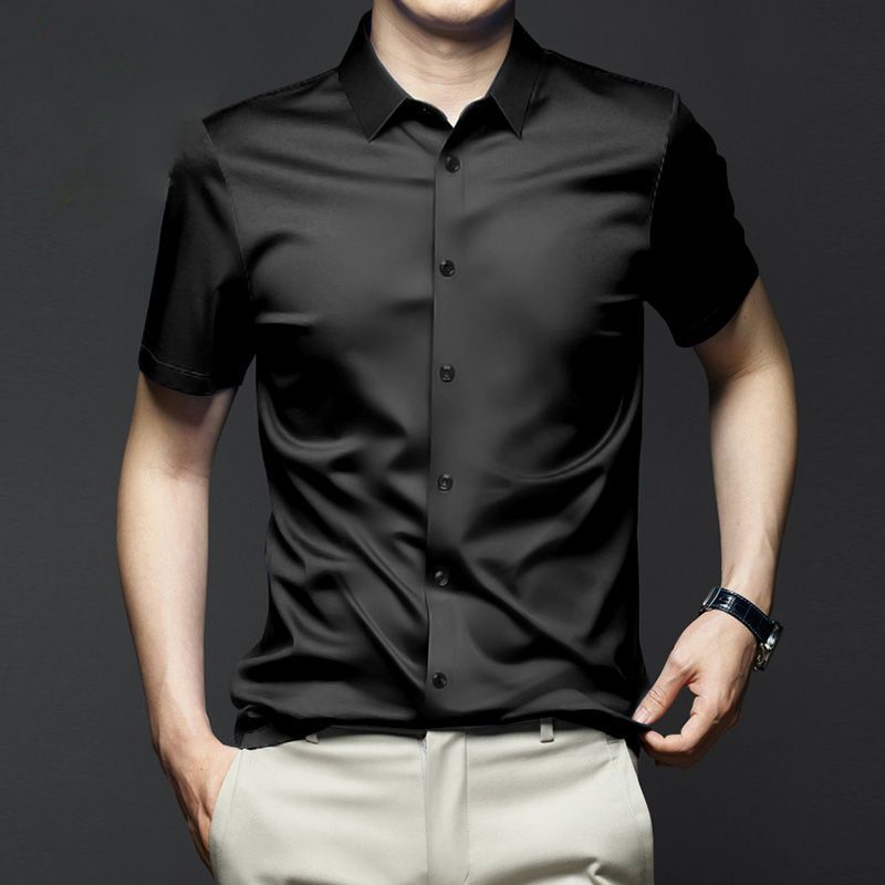5XL Men's Dress Shirt Short Sl - Dress Shirt Non-Iron review and price
