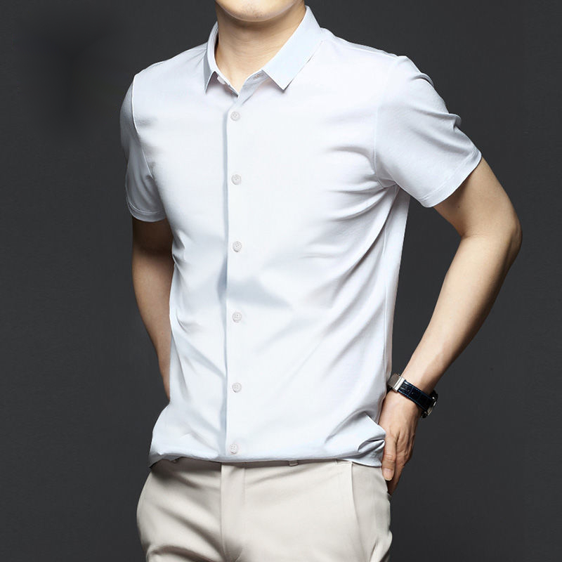 5XL Men's Dress Shirt Short Sl - Dress Shirt Non-Iron review and price