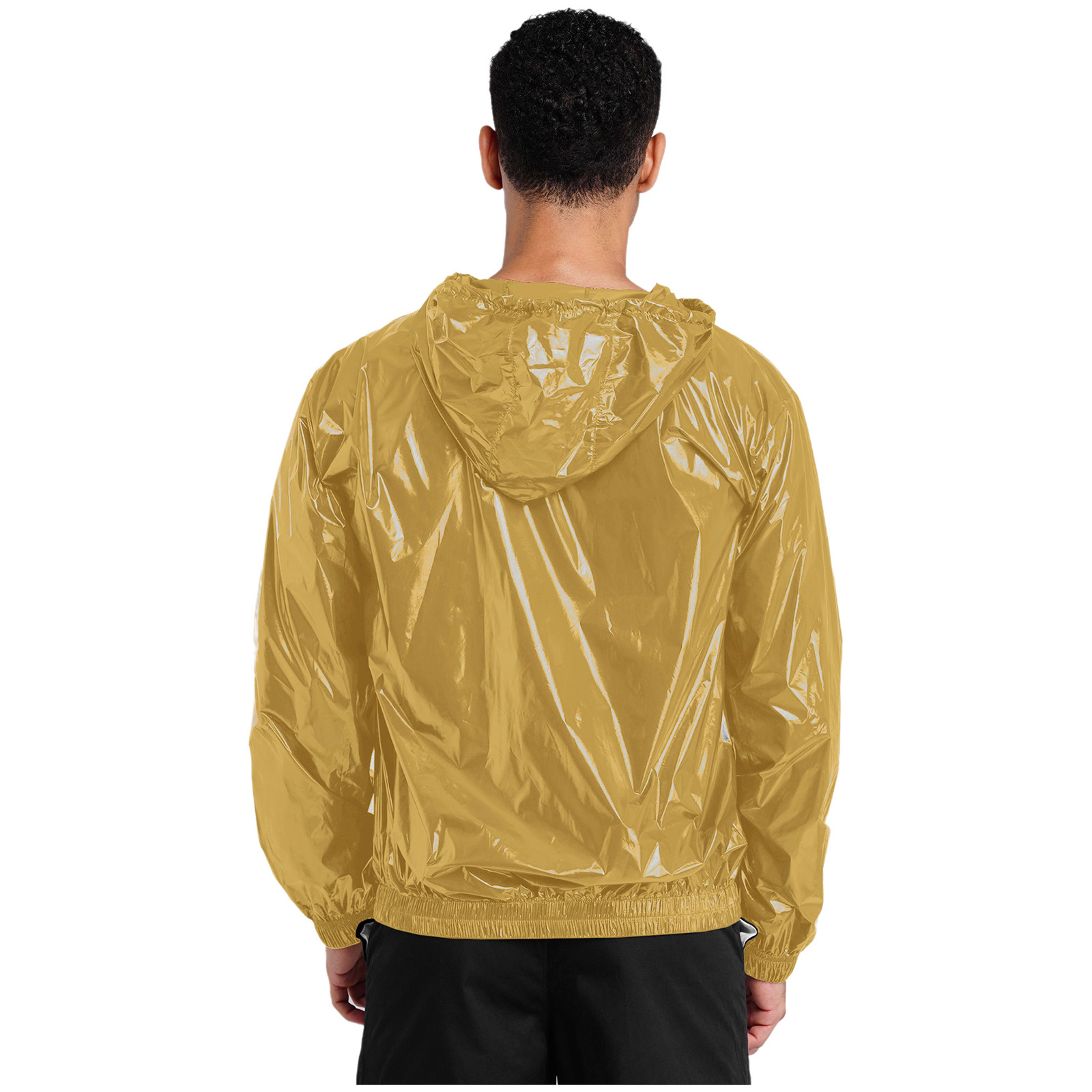 Mens Waterproof Hooded Jacket  - Windbreaker Men Zip review and price