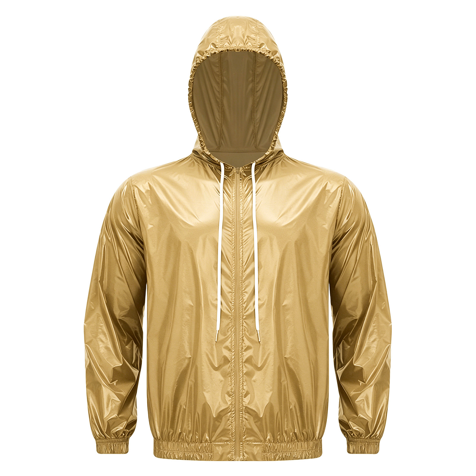 Mens Waterproof Hooded Jacket  - Windbreaker Men Zip review and price