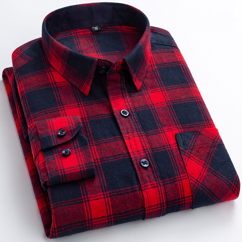 New Flannel Plaid Shirts For M - Dress Shirt Non-Iron review and price