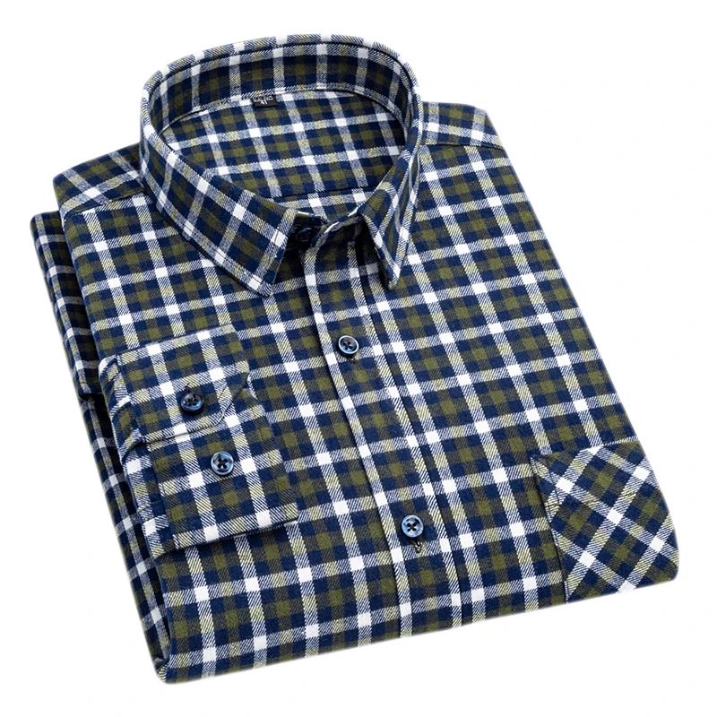 New Flannel Plaid Shirts For M - Dress Shirt Non-Iron review and price