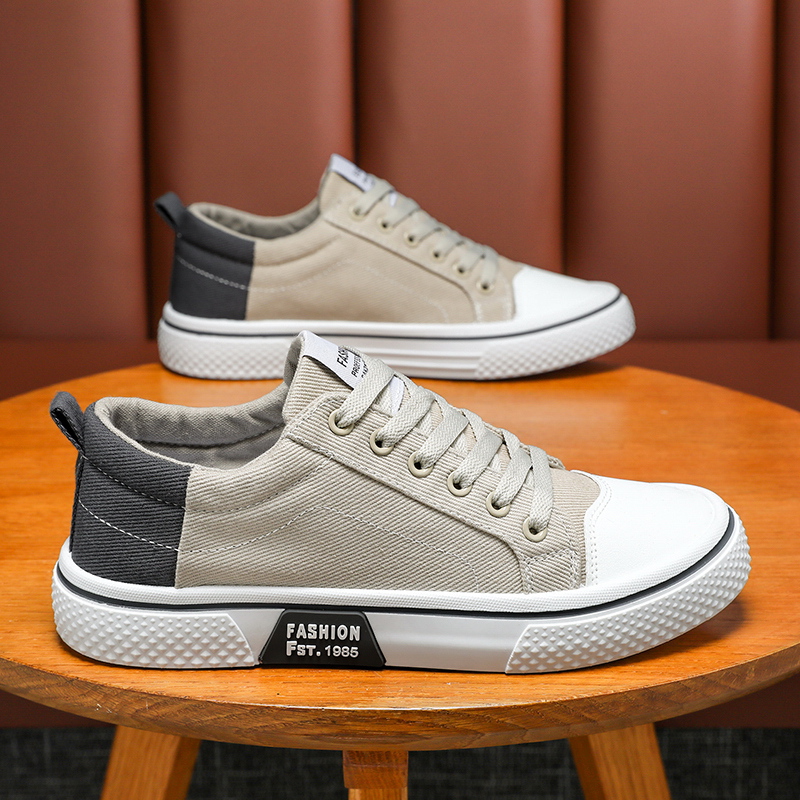 Men Classic Canvas Sneakers, L - Casual Sneakers Men review and price