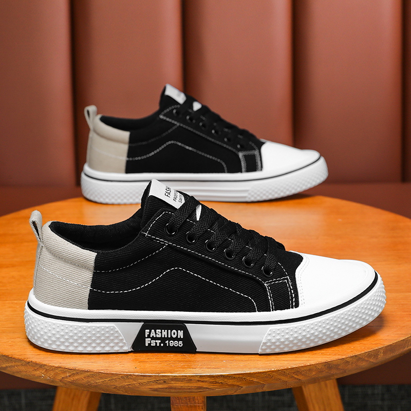 Men Classic Canvas Sneakers, L - Casual Sneakers Men review and price
