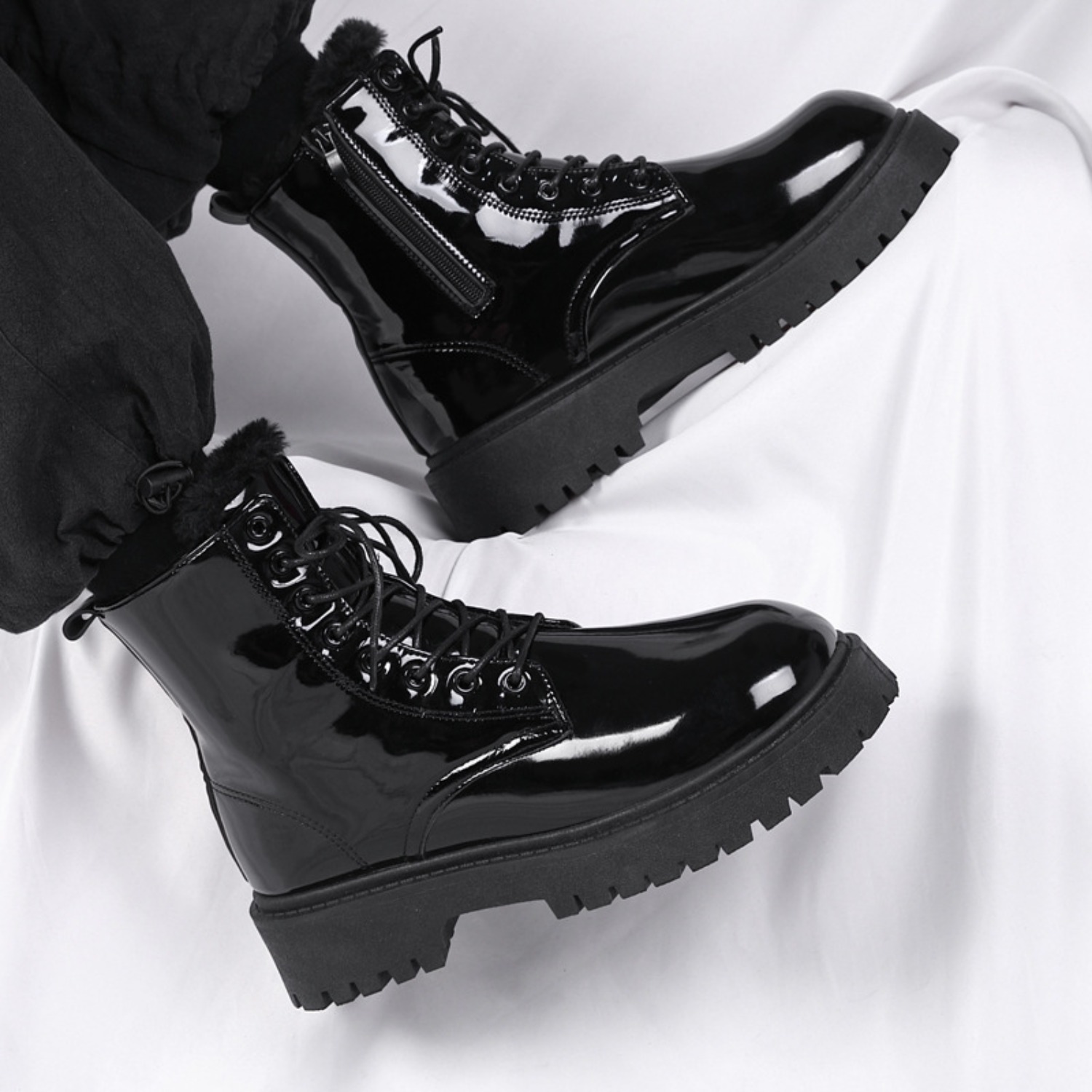 Men's warm plush high-top boot - Men'S Fashion Online review and price