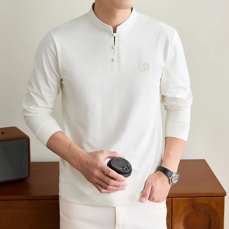 Mens Mandarin Collar Long Slee - Men'S Fashion Tips review and price