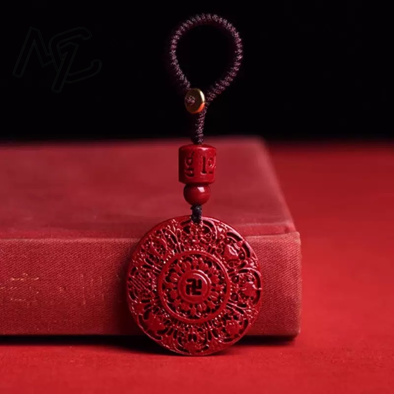 S925 Silver Fashion Red Cinnab - Men'S Fashion Necklaces review and price