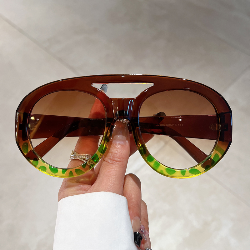 Oversized Round Goggle Men Fas - Men'S Fashion Round Glasses review and price
