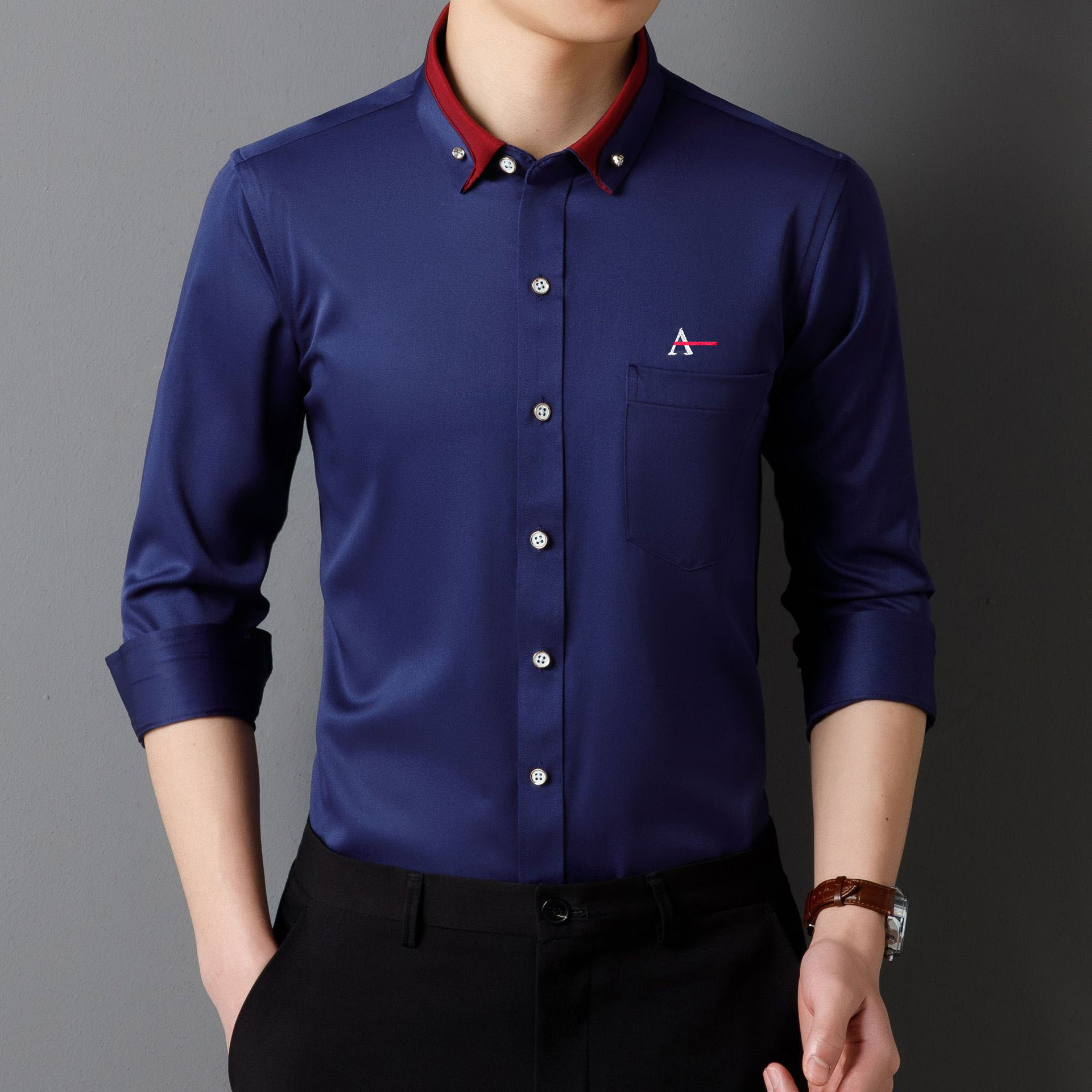 2026 Men's Camisa Elastic Non- - Dress Shirt Non-Iron review and price
