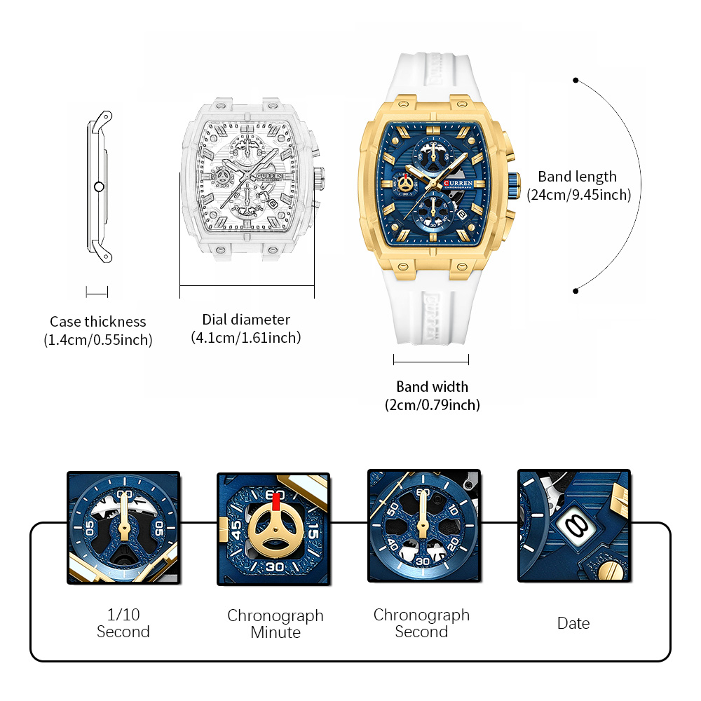 CURREN Luxury Vintage Watch fo - Mens Fashion Watch review and price