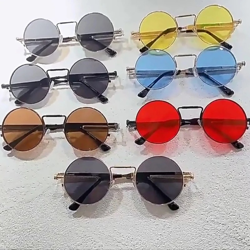 Vintage Metal Frame Round Sung - Men'S Fashion Round Glasses review and price