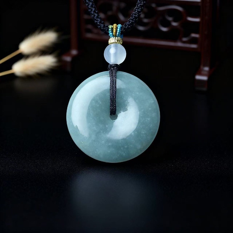 New Real Natural Jade Donut Pi - Men'S Fashion Necklaces review and price