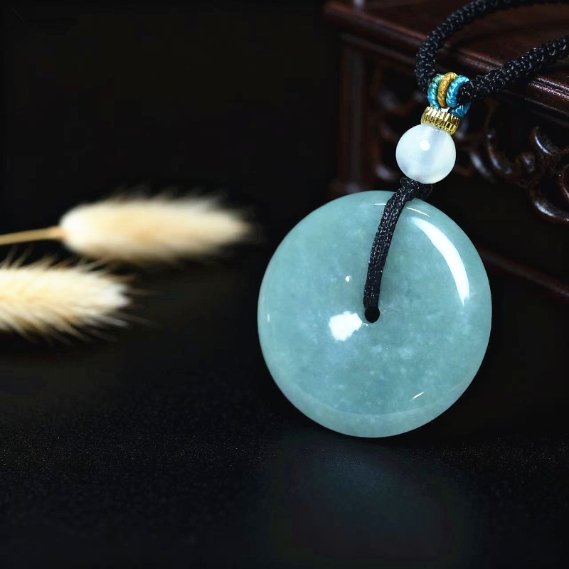 New Real Natural Jade Donut Pi - Men'S Fashion Necklaces review and price