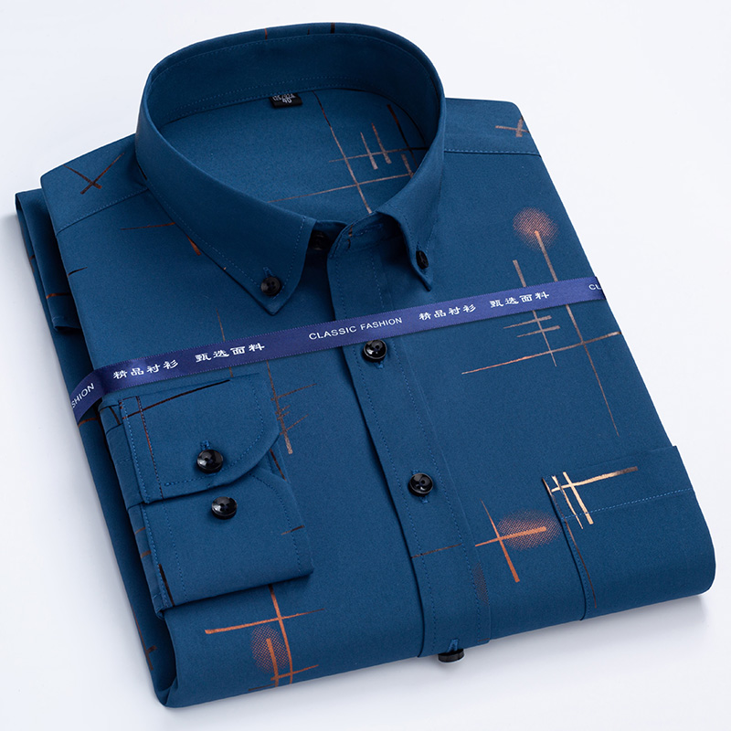 New Plaid Shirts For Men Long  - Dress Shirt Non-Iron review and price