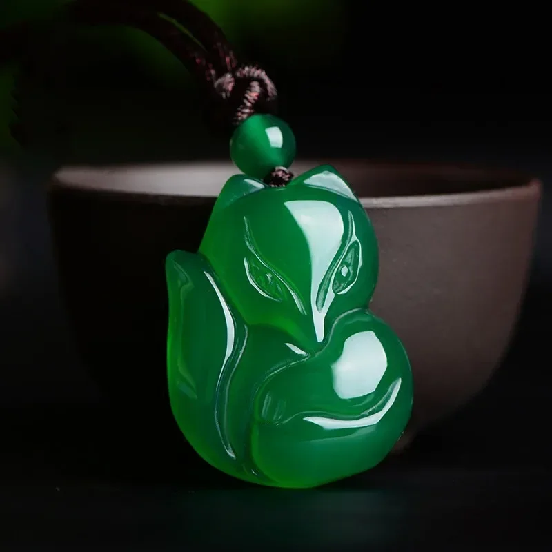 Jade Fox Necklace Pendant Natu - Men'S Fashion Necklaces review and price