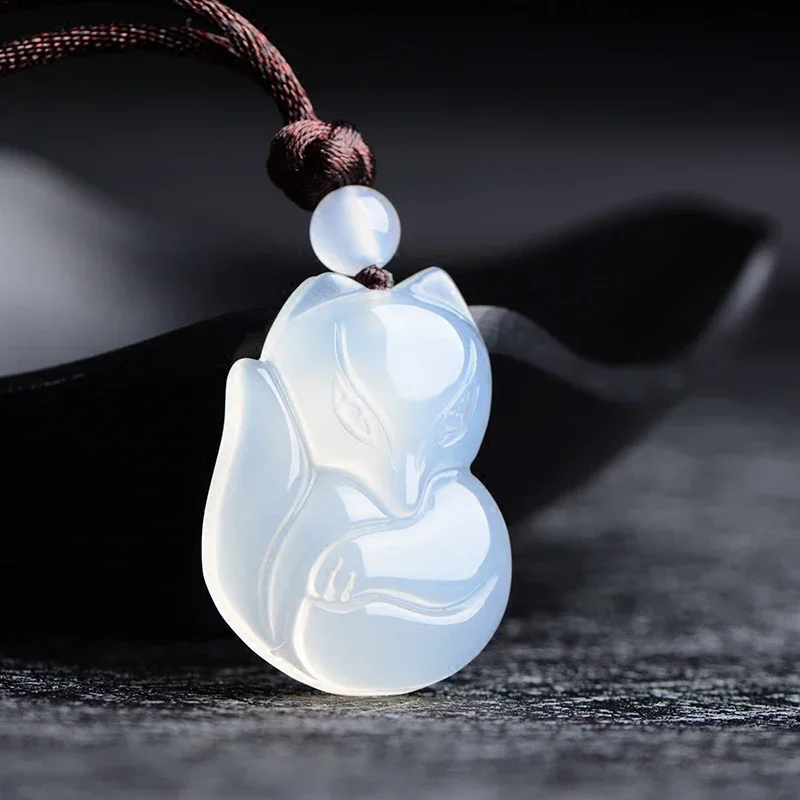 Jade Fox Necklace Pendant Natu - Men'S Fashion Necklaces review and price