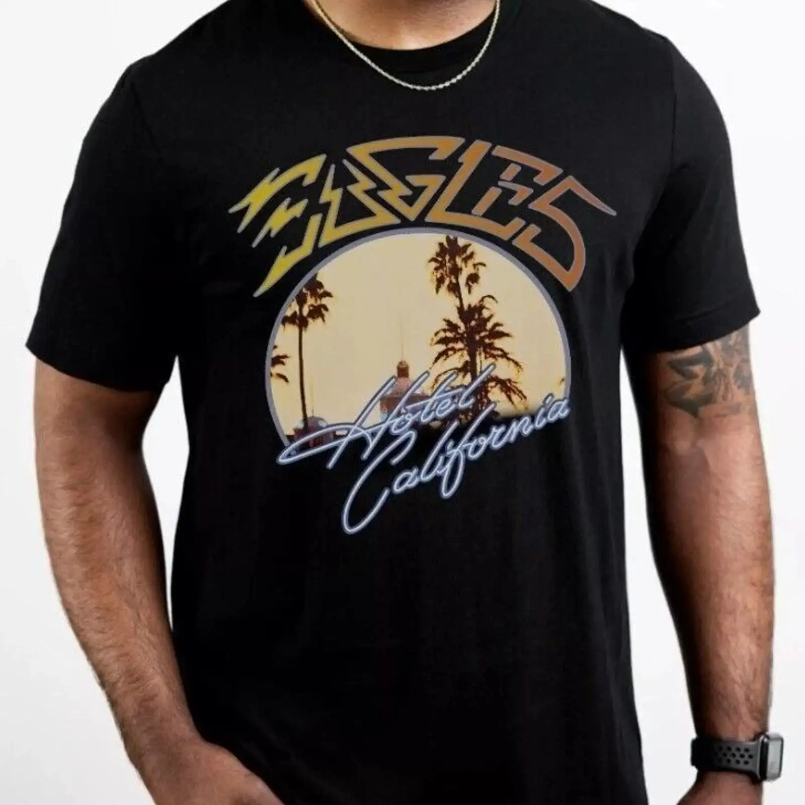 Sunset California Rock T Shirt - Mens Fashion Style Images review and price