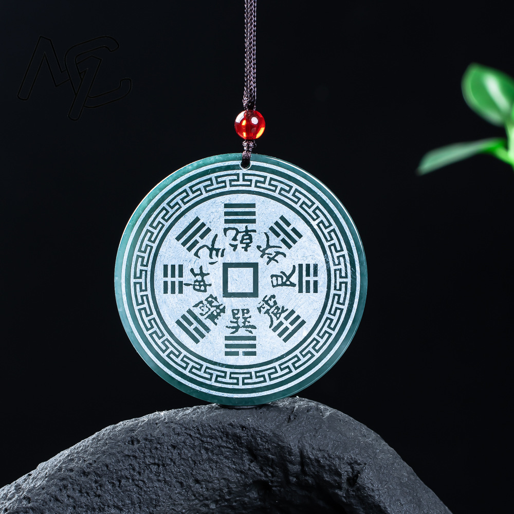Real Natural Jadeite Blue Wate - Men'S Fashion Necklaces review and price