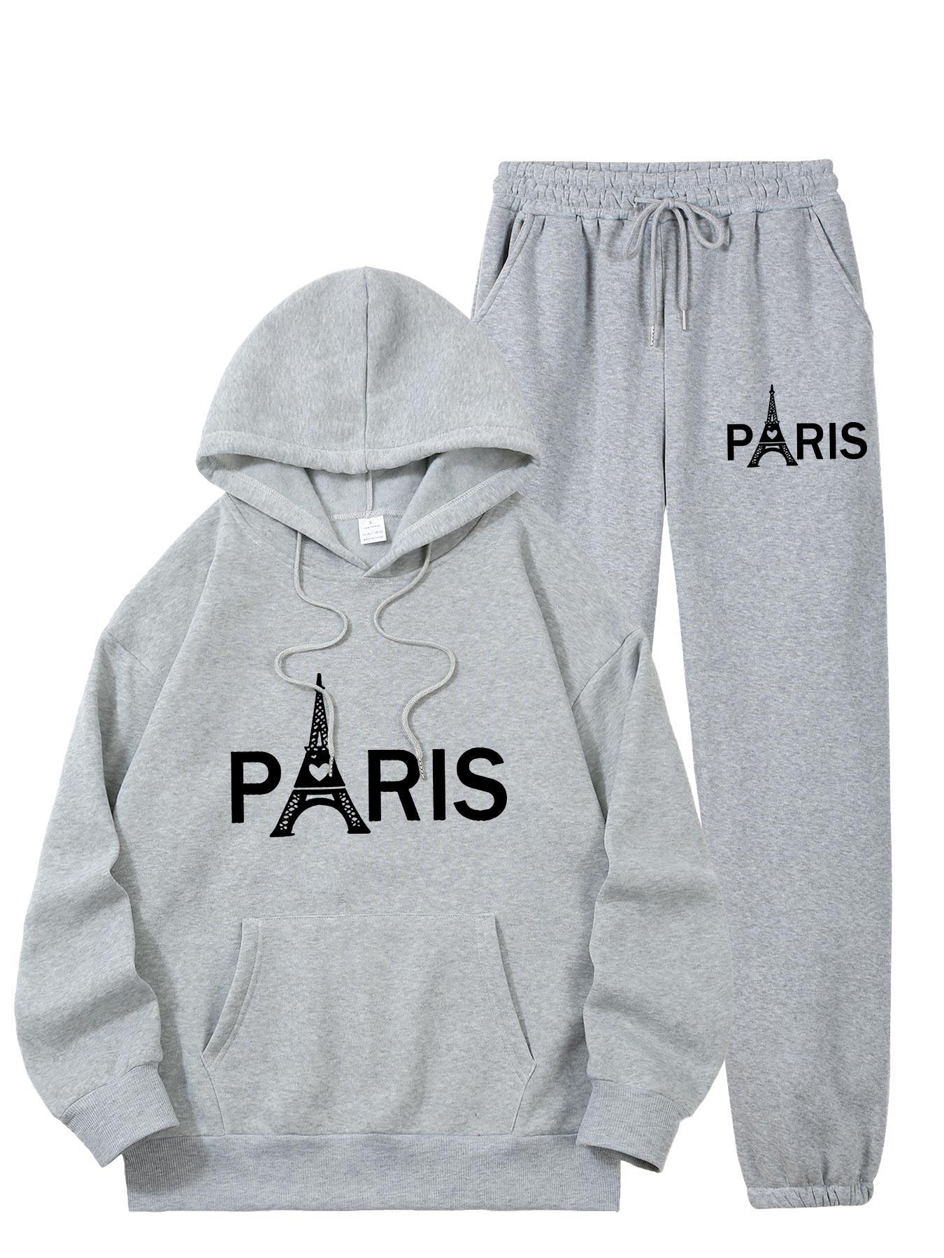 Ladies Paris Eiffel Tower Prin - Men'S Fashion Hoodie review and price