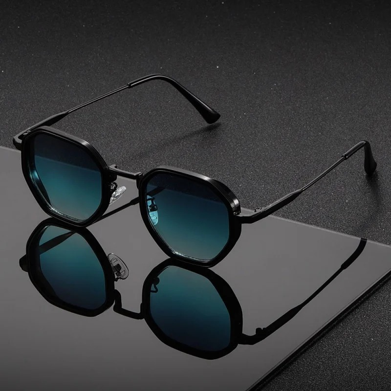 1 Pair Unisex Round Metal Fash - Men'S Fashion Round Glasses review and price