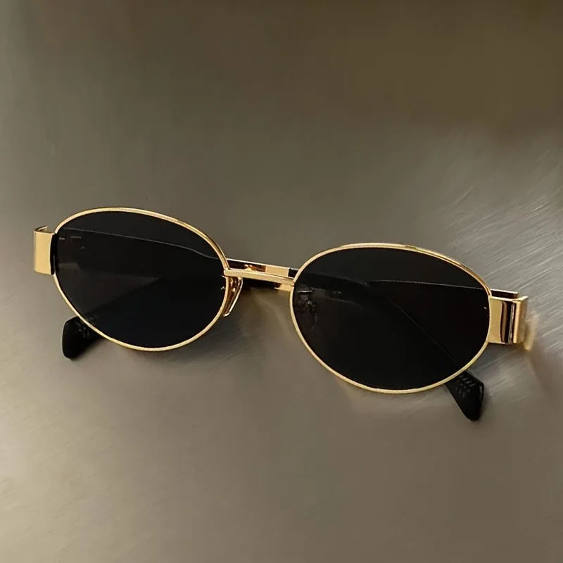 Trendy Oval Sunglasses for Wom - Men'S Fashion Round Glasses review and price
