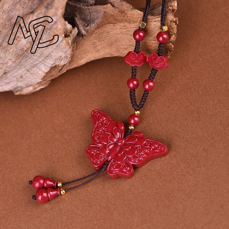 Fashion Red Cinnabar Jade Butt - Men'S Fashion Necklaces review and price