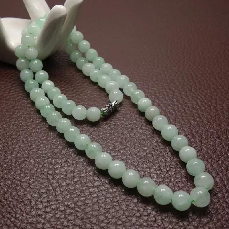 8-10mm Green A Emerald Beads N - Men'S Fashion Necklaces review and price