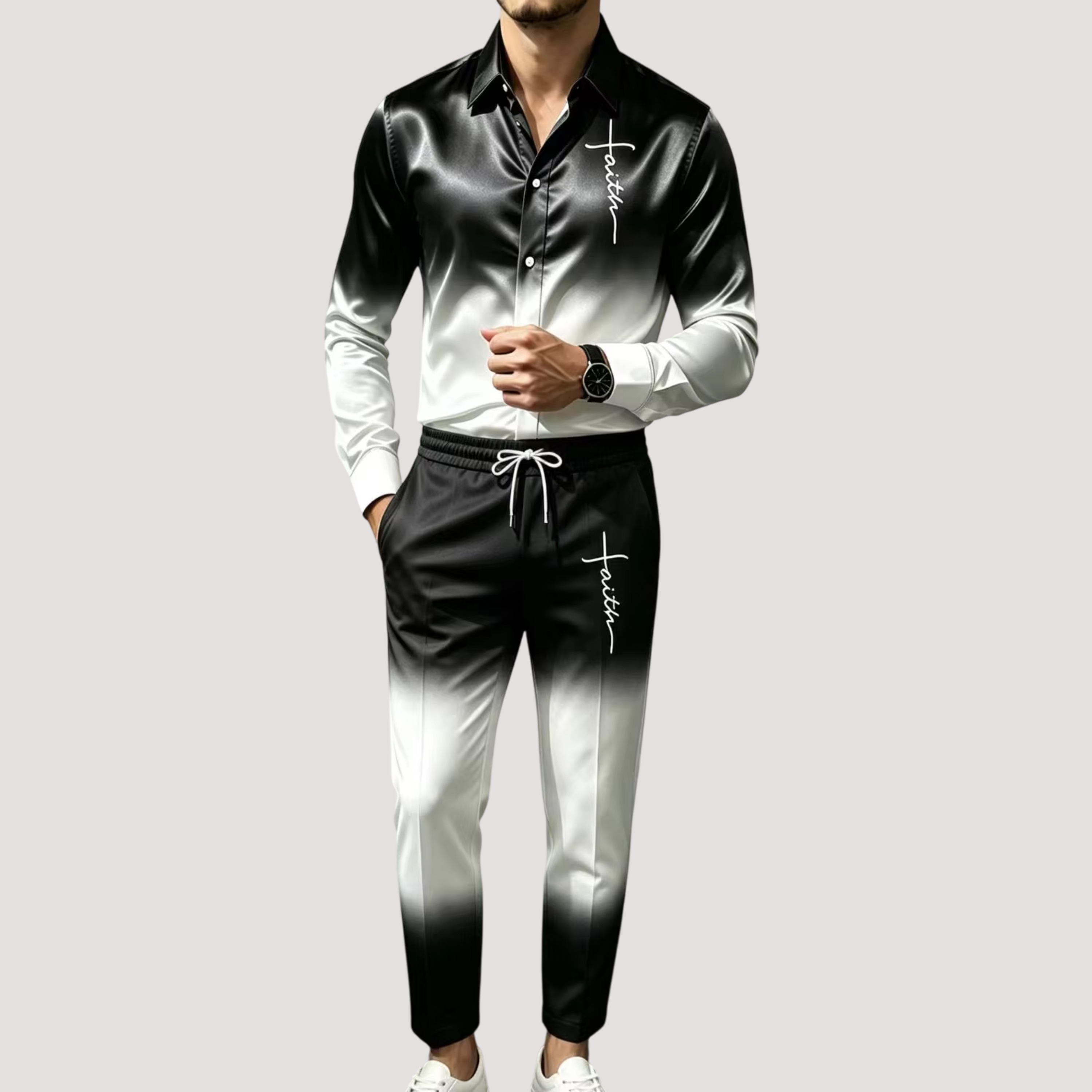 Men's Satin Silk Sports Suit T - Men'S Fashion Rules review and price