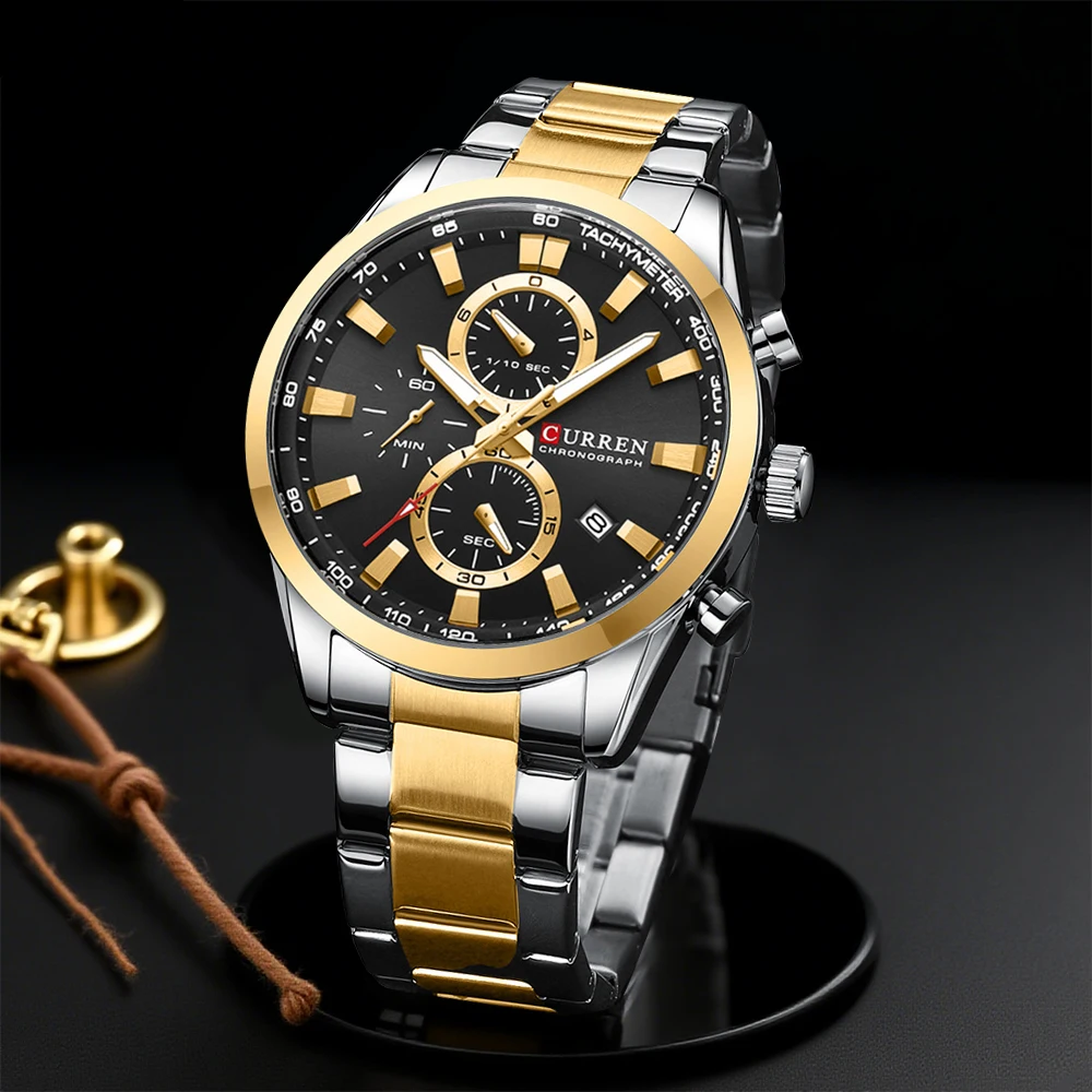 CURREN Casual Quartz Chrono Sp - Mens Fashion Watch review and price