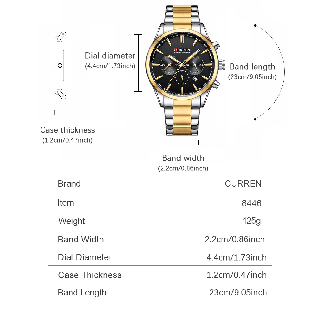 CURREN Casual Quartz Chrono Sp - Mens Fashion Watch review and price