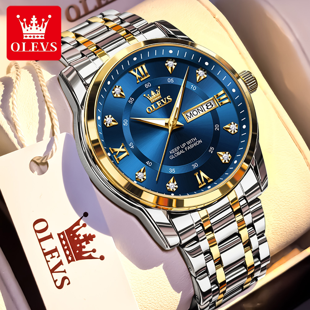 OLEVS Brand Fashion men's watc - Mens Fashion Watch review and price