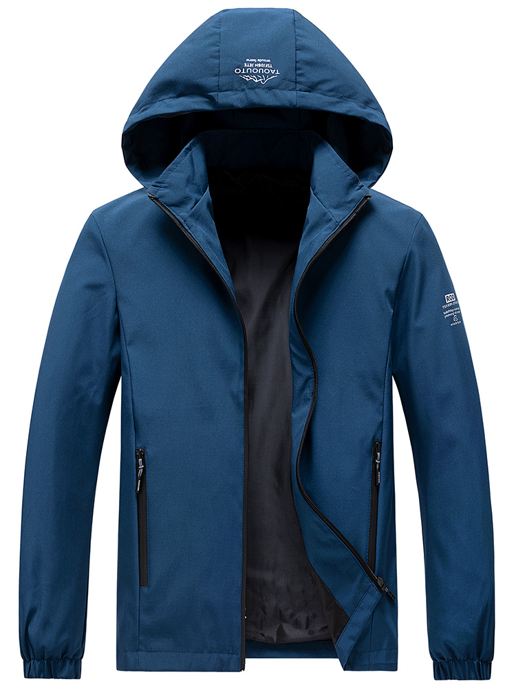 Men Hooded Windbreaker Jacket  - Windbreaker Men Zip review and price
