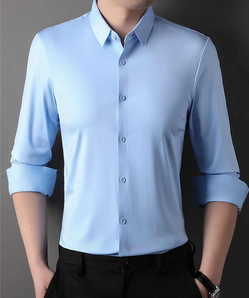 High Elasticity Men's Dress Sh - Dress Shirt Non-Iron review and price
