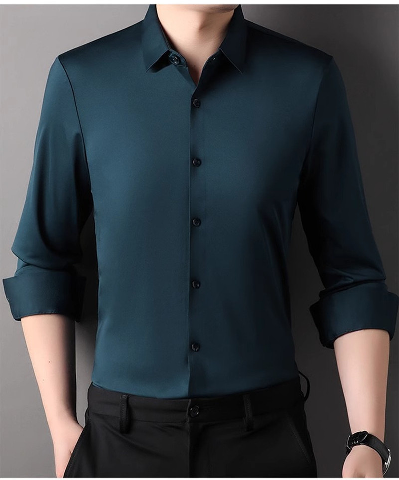 High Elasticity Men's Dress Sh - Dress Shirt Non-Iron review and price